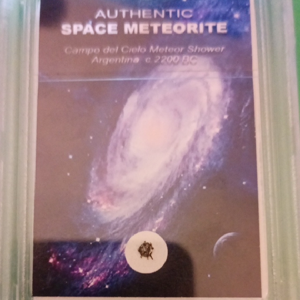 Authentic Space Meteorite from Argentina